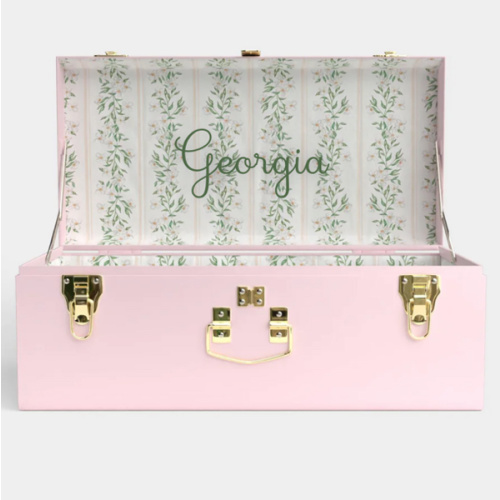 Grand Trunk - Pink - Darling Dogwood / Embroidery