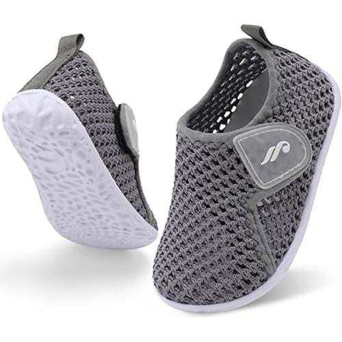 JIASUQI Baby Boys Girls Barefoot Swim Pool Water Shoes Beach Walking Sandals Athletic Sneakers