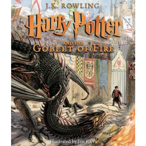 Harry Potter and the Goblet of Fire: The Illustrated Edition (Harry Potter, Book 4)
