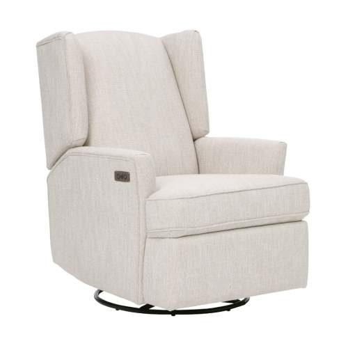 Chelsea Electric Glider Recliner Chair in Eggshell | iL Tutto