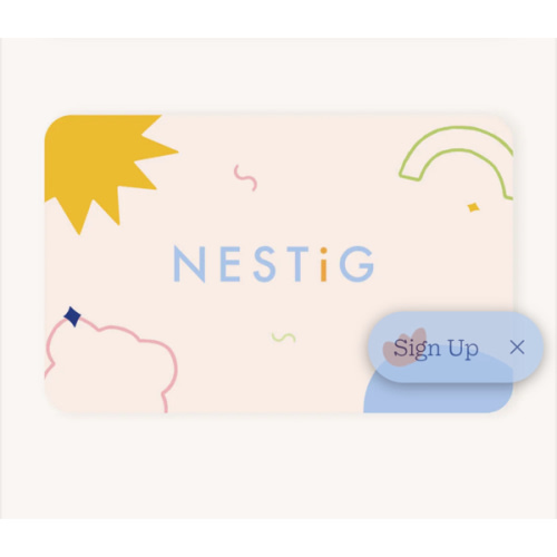 Nestig Digital Gift Card - Crib