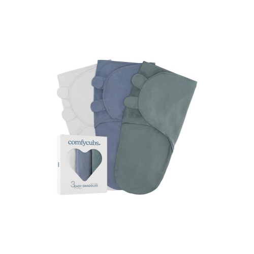 Easy Swaddle Blankets - Pack of 3, Small/Medium