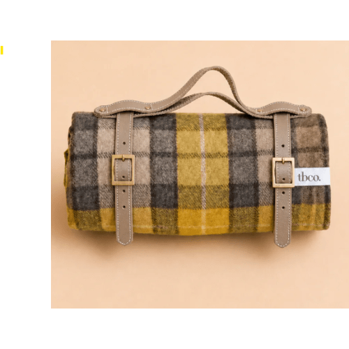 Recycled Wool Picnic Blanket
Buchanan Natural Tartan