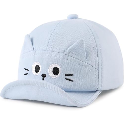 Peecabe Baby Baseball Cap Toddler Infant Boys Girls Sun Hat Breathable Cute Hats for Spring Summer 6M-3T