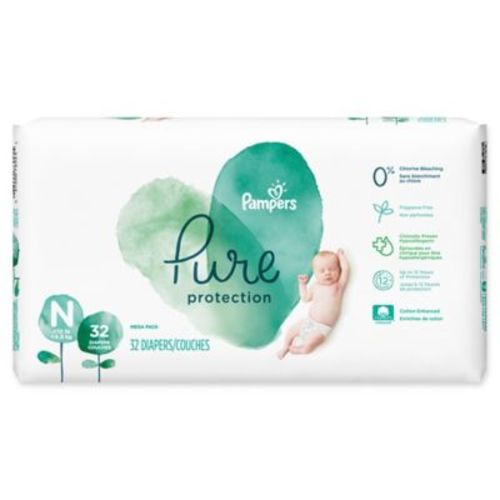 Pampers® Pure Protection 32-Count Size 0 Disposable Pack Diapers