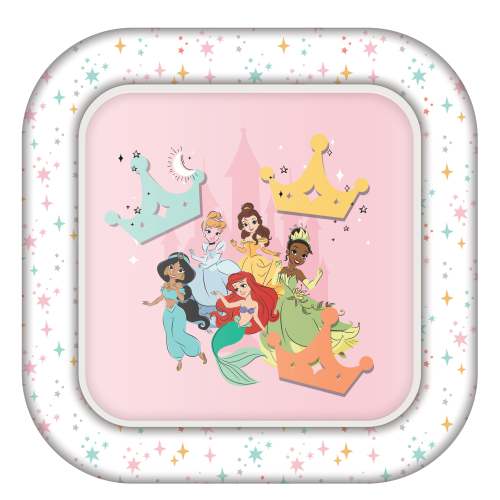 Bright Starts Disney Princess Royal Splash Water Mat, Newborn Baby Play Mat
