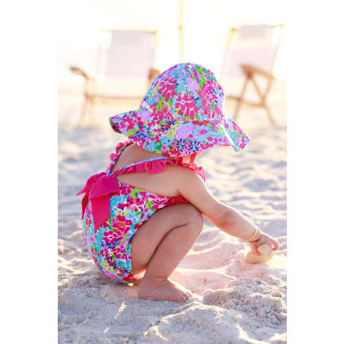 Printed Sun Hat | Petal Splash