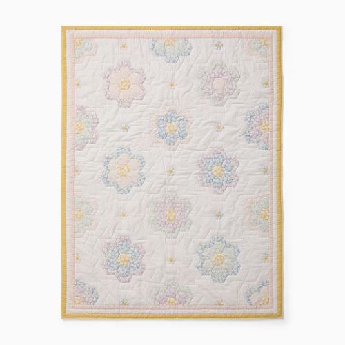 Daisy Patchwork Quilt & Shams, Cotton | West Elm
