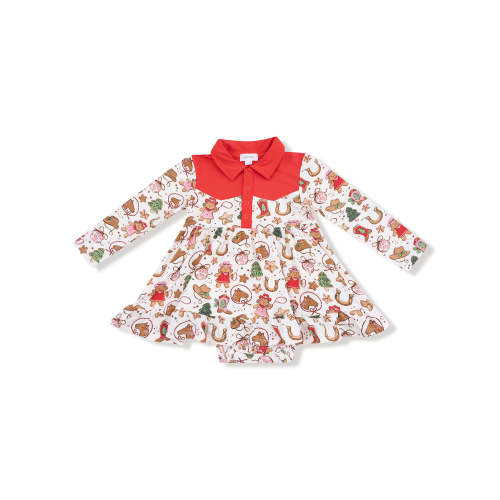 Cowgirl Bodysuit Dress, Cowgirl Christmas