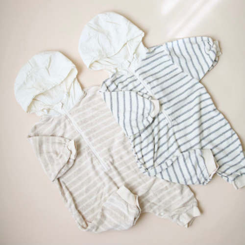 Stripe Terry Jumpsuit