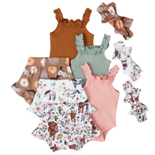 COUNTRY GIRL Summer Outfit - Hazel & Bo