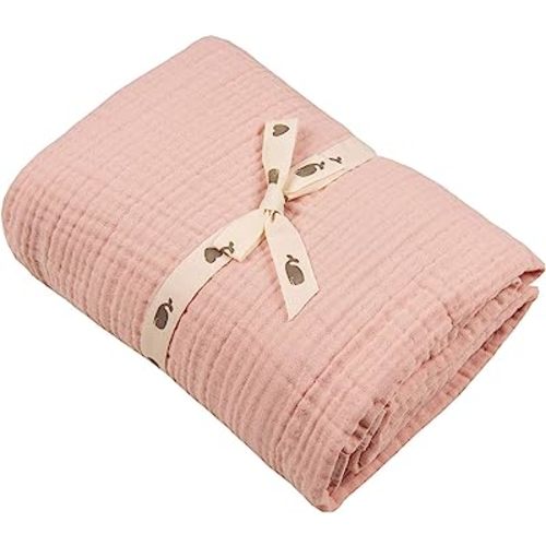 Migaloo Muslin Blankets, Baby Toddler Quilt, 4 Layers, 100 Cotton Stroller Blanket, Hypoallergenic,Super-Soft,Breathable and Lightweight Swaddle,Nursery & Crib Blanket, Large (47 X 35 h)