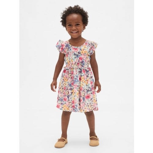 Baby & Toddler Smocked Ruffle Dress