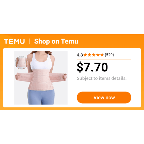postpartum waist trainer women breathable mesh postnatal - Temu