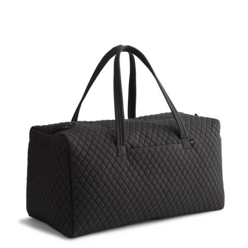 Vera Bradley Women's Outlet Cotton XL Travel Duffel Bag Moonless Night