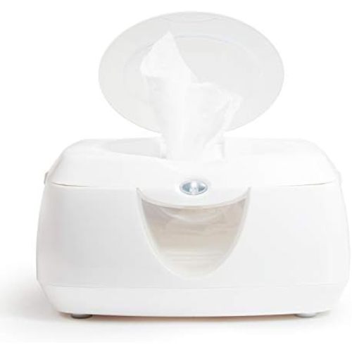 Munchkin Warm Glow Baby Wipe Warmer with Nightlight, White