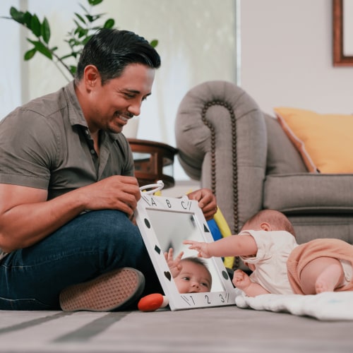 Tactile Baby Mirror – Nurture Smart