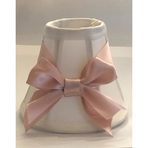 Mini Bow Shades: Chandelier or Sconce Shades, Bell Mini Clip on Shades, Handmade Custom Made to Order