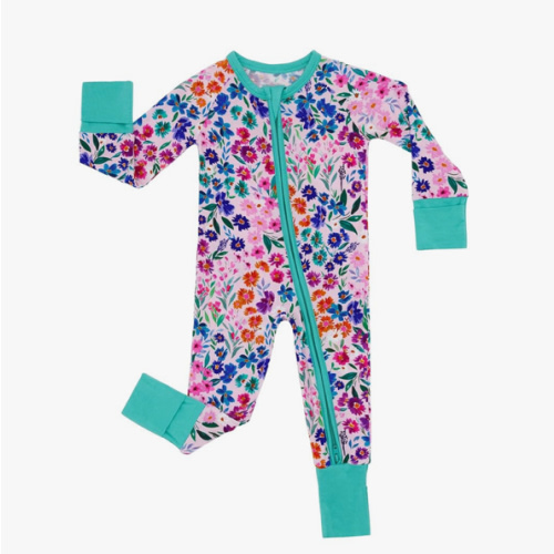 Little Sleepies Pajamas for Baby Boys & Girls, Viscose from Bamboo Baby Pajamas, Snug Baby Sleeper, Toddler PJs, 2-Way Zipper