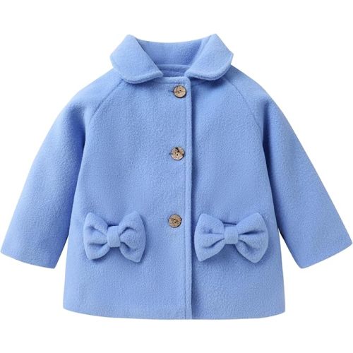 Baby Coats Fall Winter Kid Baby Girl Cloak Button Jacket Clothes Baby Outwear Clothes