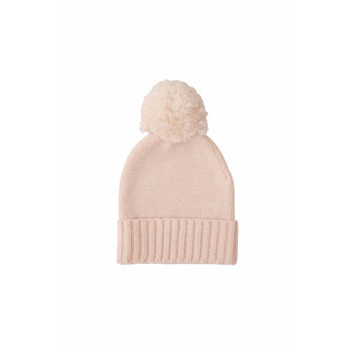 Knit Baby Pom Pom Beanie | Sweet Neutrals