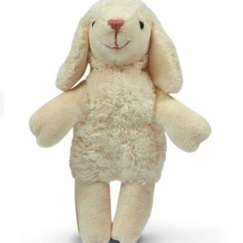 Senger Organic Cotton Baby Lamb, 8" | Stuffed Animals- Blue Otter Toys