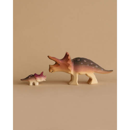 Bumbu Handmade Triceratops Dinosaur Set