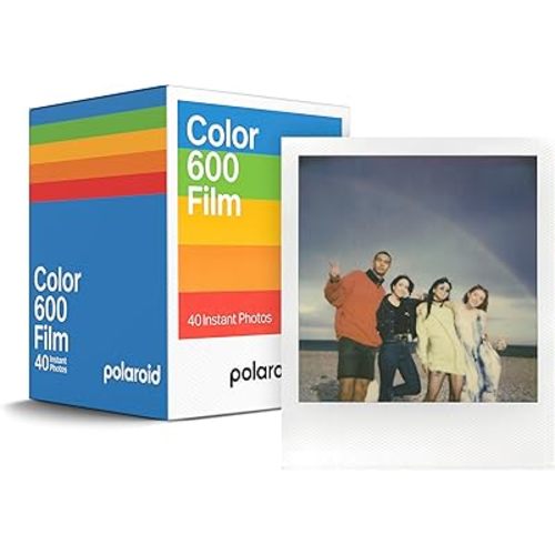 Polaroid Color Film for 600 x40 Pack, 40 Photos (6013), Instant Photo