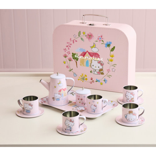 Hello Kitty® Tin Tea Set