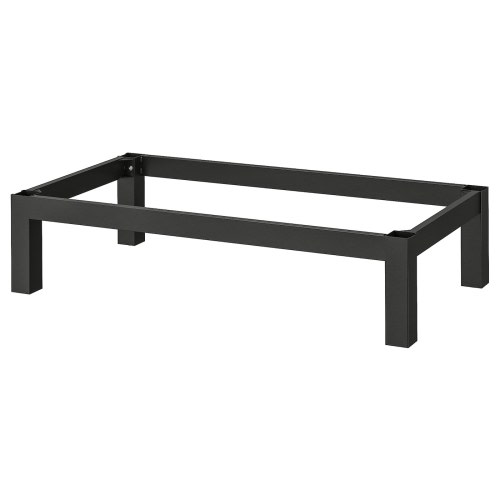 KALLAX Base on legs - black 29 7/8x15 3/8x7 1/8 "