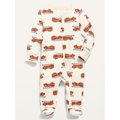 Unisex Printed Footed Sleep & Play One-Piece for Baby | Old Navy