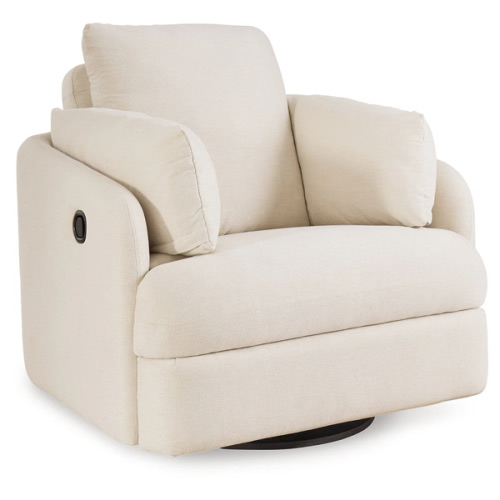 Ashley Furniture Modmax Oyster Swivel Glider Recliner (Online Special Price) | Ornate Home