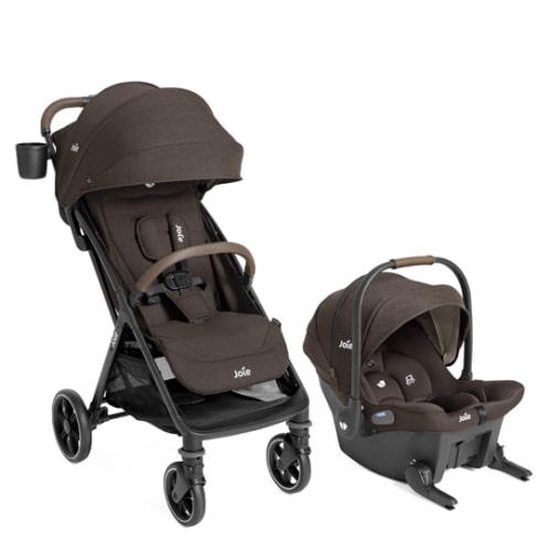 Joie Nutmeg Travel System with Mint Infant Car Seat