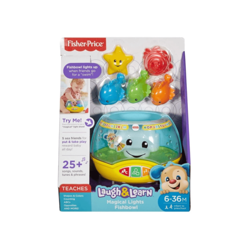 Fisher-Price Laugh and Learn Magical Lights Fishbowl - Assorted - One Size
