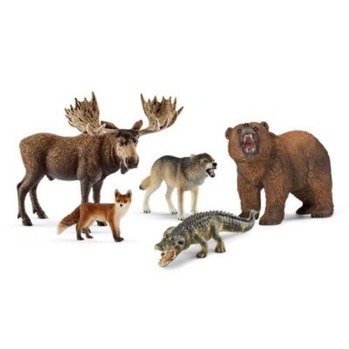 Schleich North American Wildlife Bundle (Series 1)