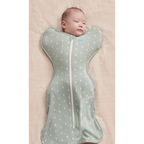 Swaddle Up™ 1.0 TOG Cotton Olive Moon