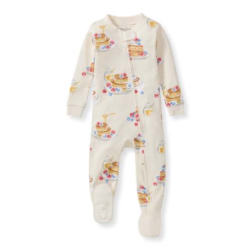 Fluffy Pancakes Organic Cotton Sleeper – Burt's Bees Baby