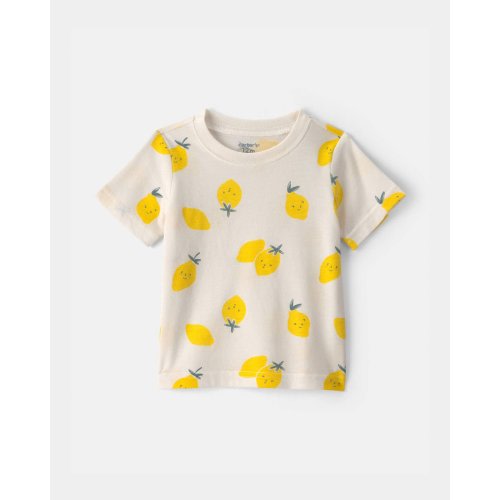 Baby Lemon Tee - Cream/Yellow | Carter's