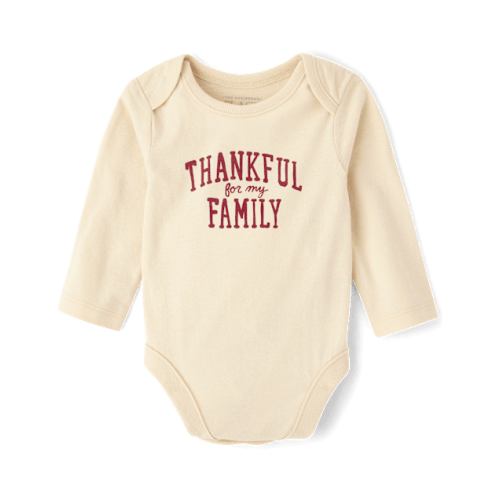 Baby Cutest Pumpkin Graphic Bodysuit - Cream