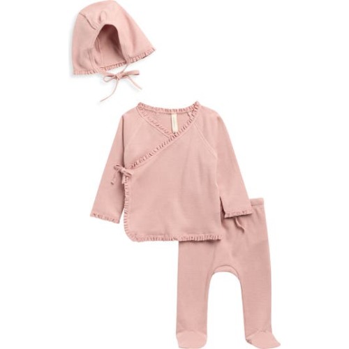 Take Home Organic Cotton Top, Footie Pants & Cap Set, 0-3M