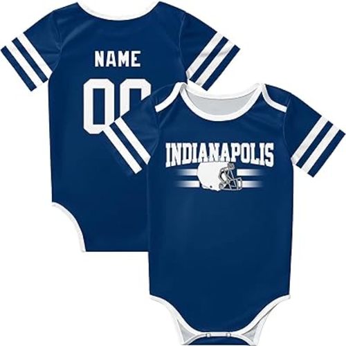 ANTKING Baby Clothes Custom Baby Name and Number for Boy Girl Personalized Gift