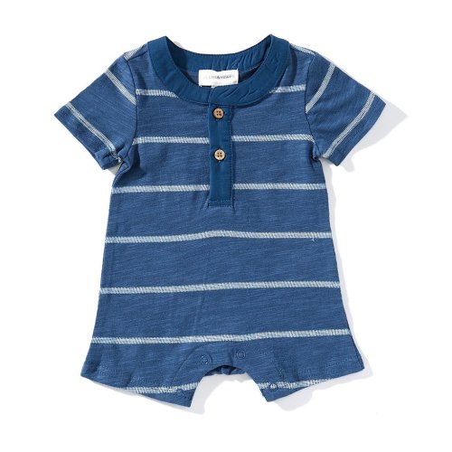Scene & Heard Baby Boys Striped Shortall
