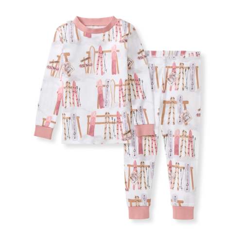 Sunrise Slopes Organic Cotton Two-Piece Pajamas - Organic Rose – Burt's Bees Baby