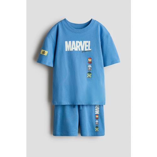 2-PIECE PRINTED JERSEY SET