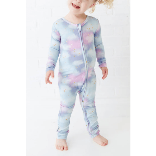 Cotton Candy Skies Convertible Footie