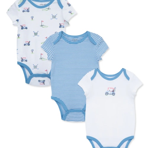 Golf Club 3-Pack Bodysuits