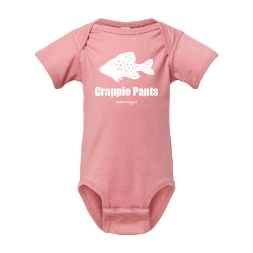 Hooked & Tagged - Crappie Pants Onesie – Angler's Pro Tackle & Outdoors