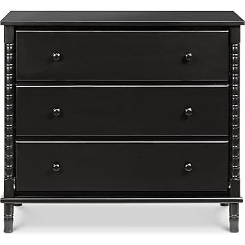 Davinci Jenny Lind Spindle 3-Drawer Dresser in Ebony