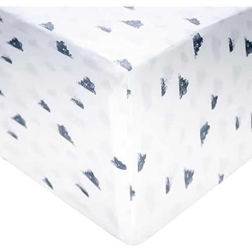 Copper Pearl Premium Knit Crib Sheets for Boys and Girls: Breathable and Soft, Fitted Crib Sheets for Standard Baby Mattresses, Crib Sheet for Baby Registry or Shower Gift, Dream, Crib