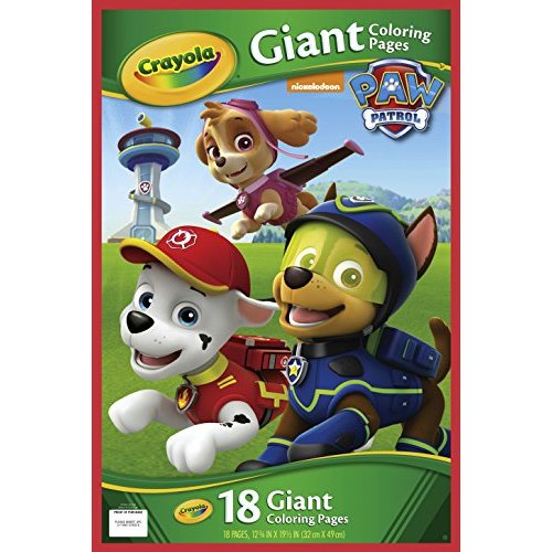 Crayola Paw Patrol Giant Coloring Pages